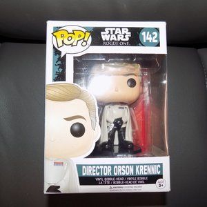 Funko POP #142 Director Orson Krennic Rogue One Star Wars NEW
